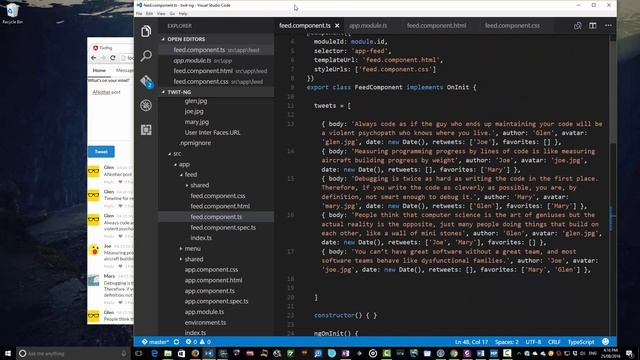 Learn Angular 2 in 21 Days: Day 8 Data Binding an ngModel смотреть онлайн
