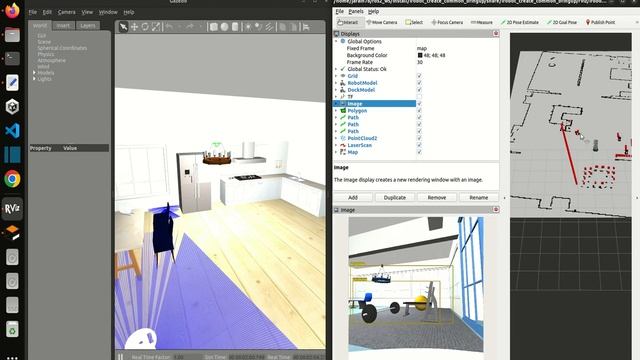 YOLO v8 integrated in Gazebo смотреть онлайн