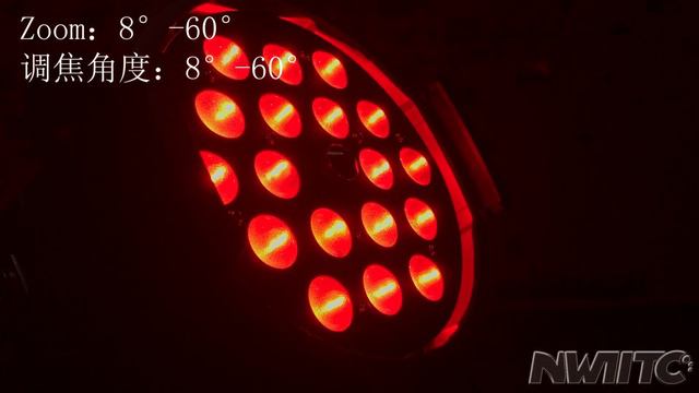 Stage wash 18pcs 18w rgbaw uv 6 in 1 led par 64 18x18w rgbwa uv 6in1 zoom LED par light смотреть онлайн