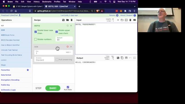 C 107 CyberChef смотреть онлайн