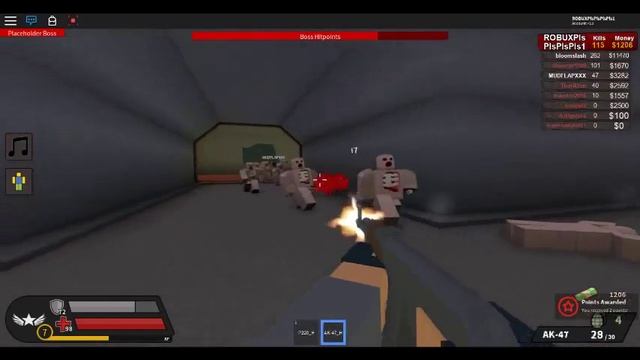 Zombie Blood Fest - ROBLOX BLOODFEST [First Person!] (Part 3) смотреть онлайн