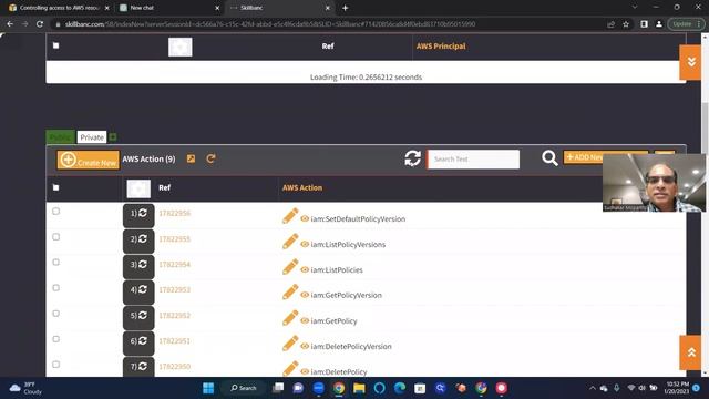 AWS IAM - Policy Document JSON import to view visually in SKillbanc App смотреть онлайн