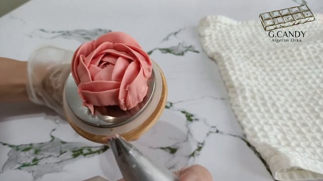 Шоколадты гүлдер. Шоколадные цветы ручной работы без молд и форм.