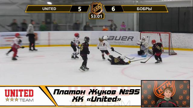 Платон Жуков №95 ХК «United» смотреть онлайн