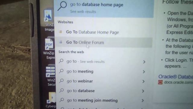 how to open Oracle login page. смотреть онлайн