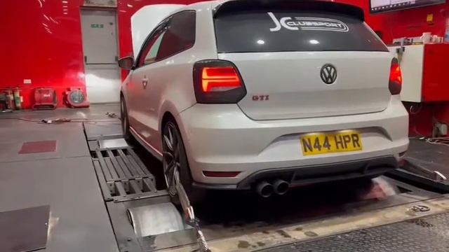 369 all round on this stage 3 VW polo GTI on the MSL dyno смотреть онлайн