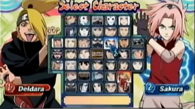 naruto shippuden clash of ninja revolution 3:all characters смотреть онлайн