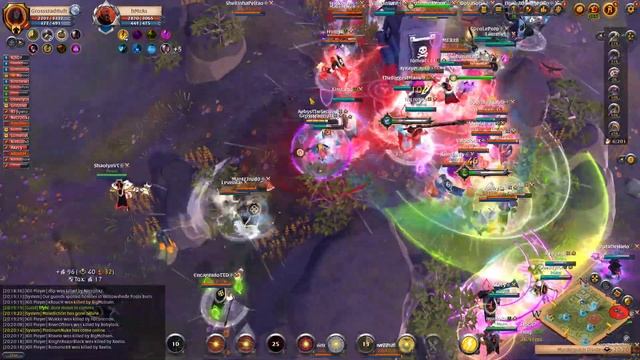 A Battle for T8.4 Ore. How to Play MDPS in Mid-Scale Open World Fight - Albion Online PvP (West) смотреть онлайн