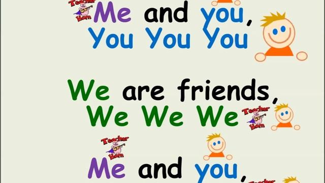 The Subject Pronouns Song by Teacher Ham! (He, She, I, You, We, They) смотреть онлайн