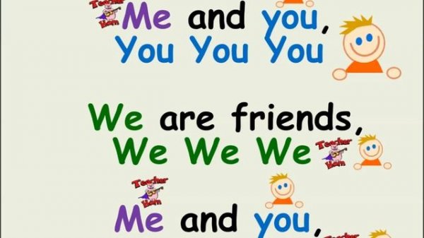 The Subject Pronouns Song by Teacher Ham! (He, She, I, You, We, They)