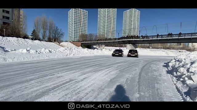 Дрифт в центре города?SDS на Ишиме!Snow drift series 2021! смотреть онлайн