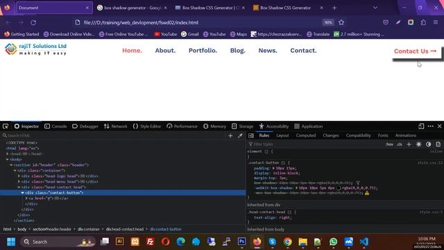 How To Convert PSD Template To HTML | Class 02