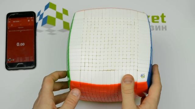 Обзор YuXin 17x17 - самого большого кубика Рубика! смотреть онлайн