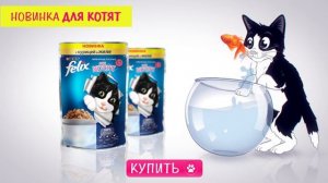 Корм для котят Felix® Aппетитные кусочки