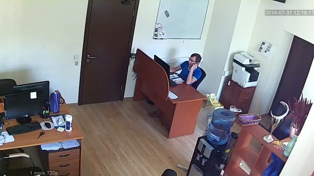 Iptronic 1 Mpix Купольная камера IPT 100iW Дневная съемка смотреть онлайн