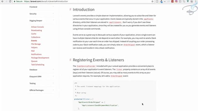 Advanced Laravel | What is Laravel Events & Why and How Use Events #16 смотреть онлайн