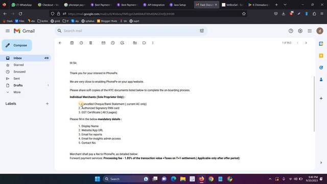 PhonePe Payment Gateway Integration Steps & How Get Approval | Tamil | WordPress Website Mobile App смотреть онлайн