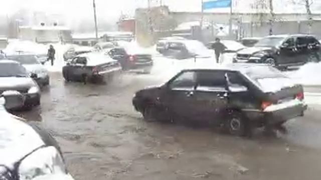 Потоп на Ленина и Челюскинцев 1, 04.02.2014, Самара смотреть онлайн