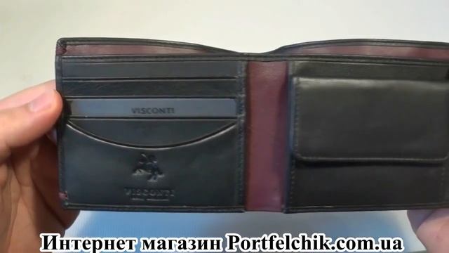 Кошелек мужской Visconti AP-62 BL-BG смотреть онлайн