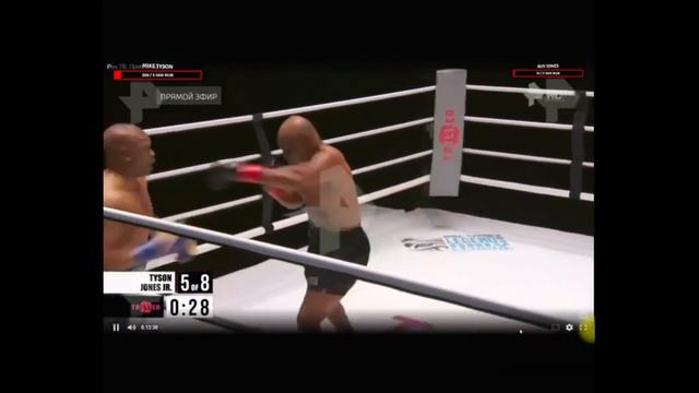 МАЙК ТАЙСОН – РОЙ ДЖОНС – ПОЛНЫЙ БОЙ / MIKE TYSON VS ROY JONES – FULL FIGHT смотреть онлайн