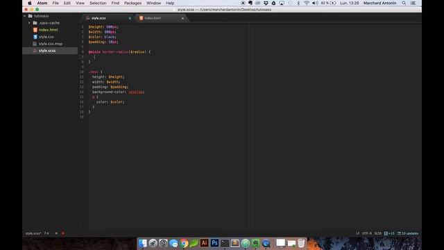 Tutoriel SASS - #3 - Les mixins [FR] смотреть онлайн