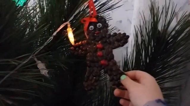 Наша новогодняя КРАСАВИЦА! Игрушки hand made! смотреть онлайн