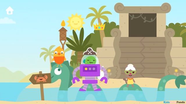 Sago Mini World - Sago Mini Vacation - Fun Games for Toddlers & Kids смотреть онлайн