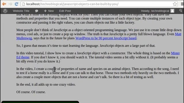 WordPress 3.6: How To Post смотреть онлайн