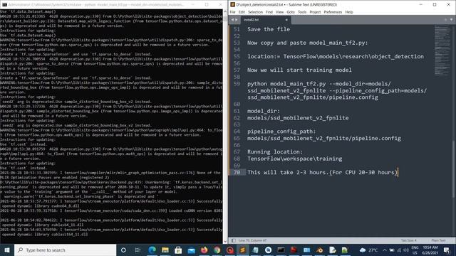 Custom Object Detection Android App Using TensorFlow Lite(GPU) and OpenCV: Training | Part 3 смотреть онлайн