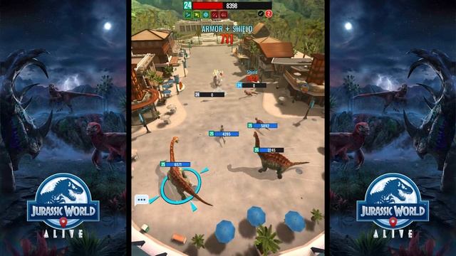 ALL RAID BOSSES DEFEATED (JURASSIC WORLD ALIVE) смотреть онлайн