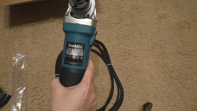 Углошлифовальная машина MAKITA GA5040 (артикул: 1109056) смотреть онлайн