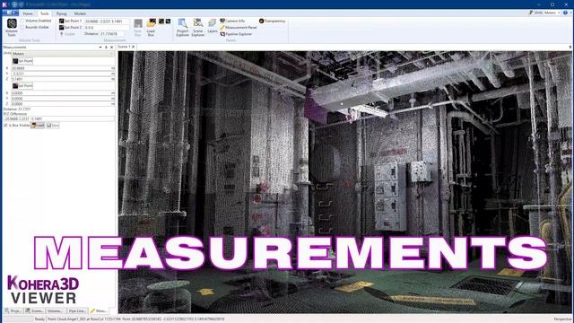 Kohera3D Viewer - Free point cloud viewer software смотреть онлайн