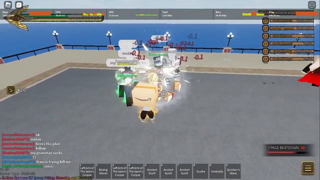 [YBA] Scummy friends of rkers 4v1 a ge while trying to 1v1 one of the rkers смотреть онлайн