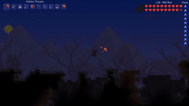 Terraria Patch 1.1 - New Backgrounds! смотреть онлайн