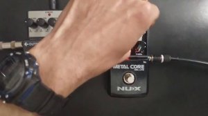 BOSS METAL CORE VS NUX METAL CORE DISTORSION DISTORTION   #BOSS #NUX
