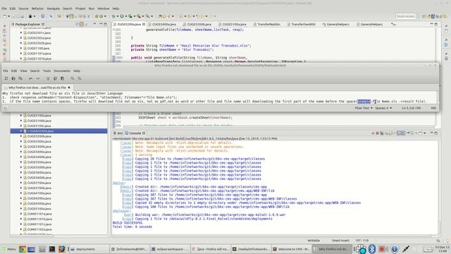 Why firefox not download file as xls file in Java/Other Language смотреть онлайн
