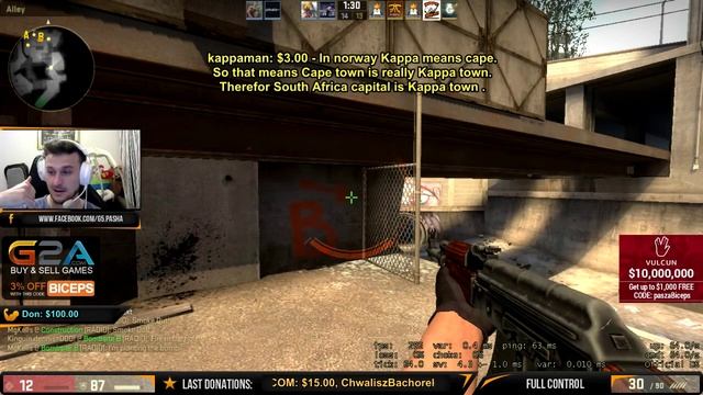 [CS:GO] Olofmeister Shows Something Cool For Pasha On Stream