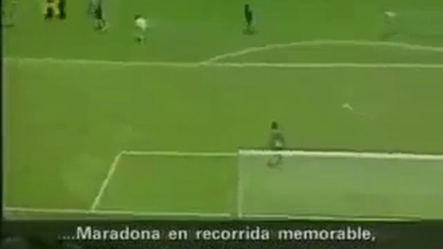 Гол Столетия в исполнении Диего Марадоны. 1986 год. смотреть онлайн