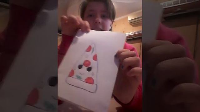 Сквиши из бумаги пицца смотреть онлайн