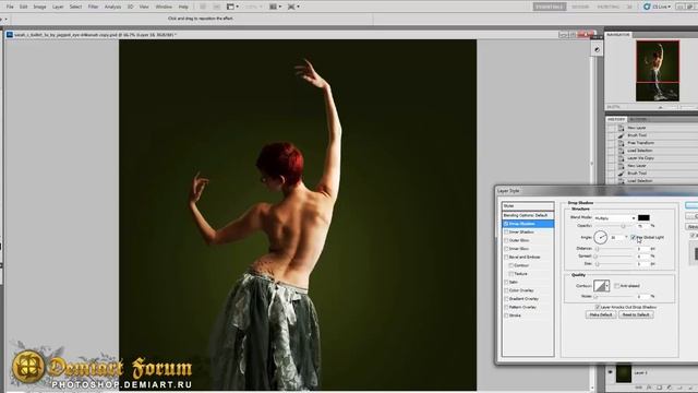 Эффект декоративного узора. Урок Photoshop. смотреть онлайн