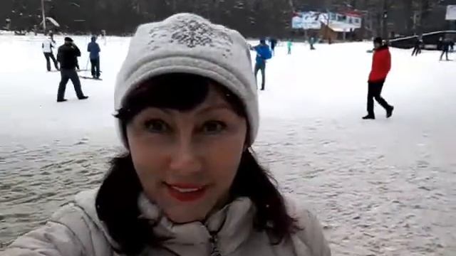 Лыжи. Новый год 2017. Александра Бевза смотреть онлайн