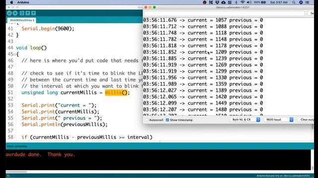 ARDUINO MILLIS TUTORIAL STEP BY STEP WITH EXAMPLE - AVOIDING THE USE OF DELAY смотреть онлайн