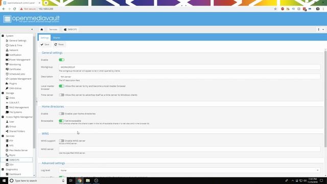 How To Create An SMB Share In Open Media Vault смотреть онлайн