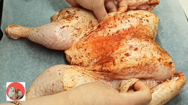 ❗Курка "ТАБАКА" ❗В духовці ❗a chicken in the oven❗👍 смотреть онлайн