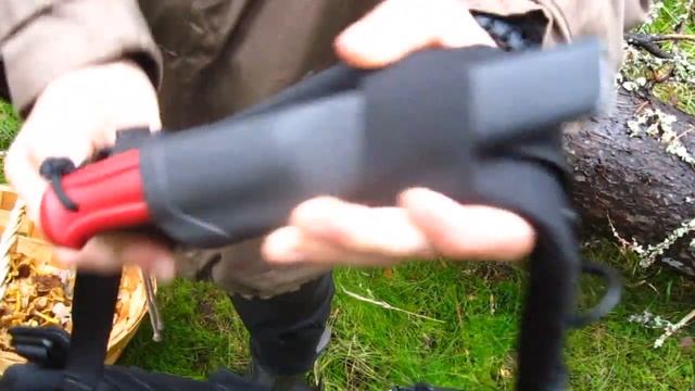 Про крепление ножа на плече и про грибы! смотреть онлайн