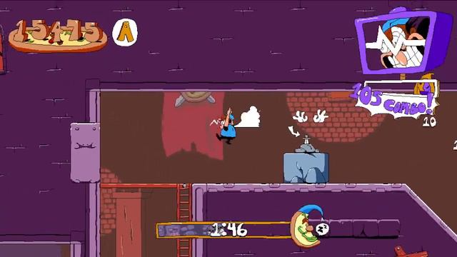 Pizza Tower Chasing Madness V1 - Pizzascape Max Possible Laps смотреть онлайн