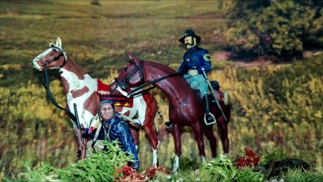 Master Box 1/35 US Cavalry Scout and Tracker смотреть онлайн