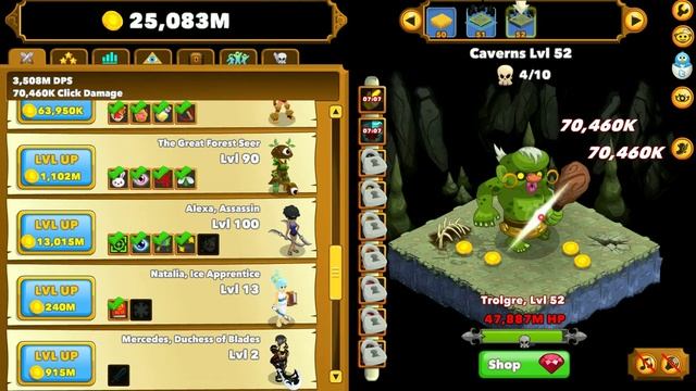 КЛИКЕР ГЕРОЕВ/CLICKER HEROES#4 смотреть онлайн