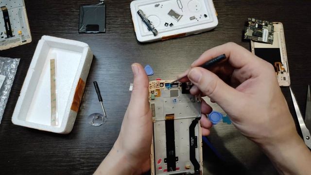 Xiaomi Redmi Note 3 Pro SE замена дисплея с тачем смотреть онлайн
