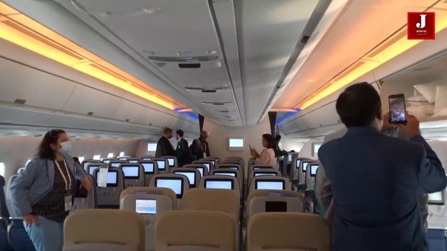 Exclusive Airbus A350 Cabin Tour 2022 : Features , Specifications, Seats And Walk Around
